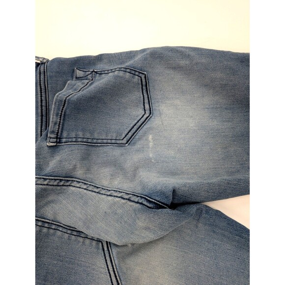 Express Low Rise Light Wash Distressed Faded Stretch Skinny Jeans 26/29 Size 0 - Picture 13 of 13